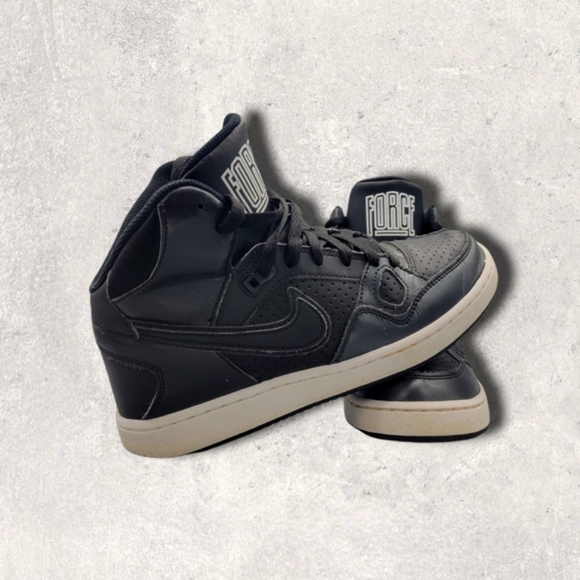 Nike Son Of Force Mid Top Shoes Black Athletic - Picture 5 of 5